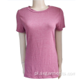 T-shirt z krótkim rękawem różowy